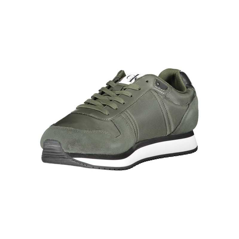 CALVIN KLEIN GREEN MEN'S SPORTS SHOES