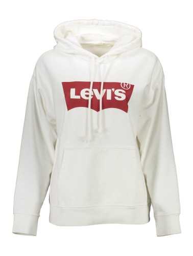 LEVI'S FELPA SENZA ZIP DONNA BIANCO