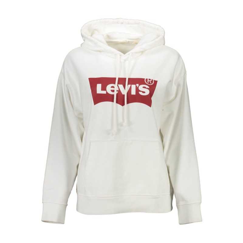 LEVI'S FELPA SENZA ZIP DONNA BIANCO