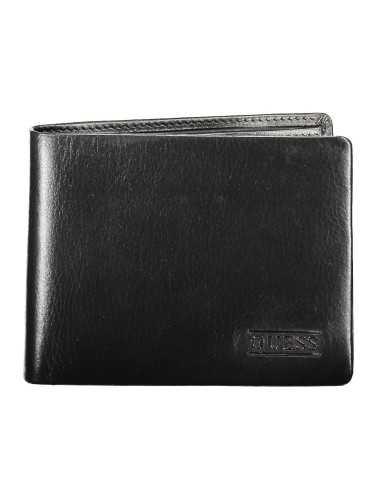 GUESS JEANS BLACK MAN WALLET