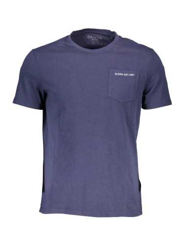 GUESS JEANS T-SHIRT MANICHE CORTE UOMO BLU