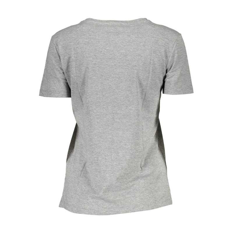 GUESS JEANS WOMEN'S SHORT SLEEVE T-SHIRT GRAY