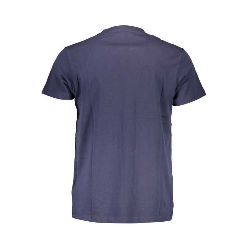 GUESS JEANS T-SHIRT MANICHE CORTE UOMO BLU