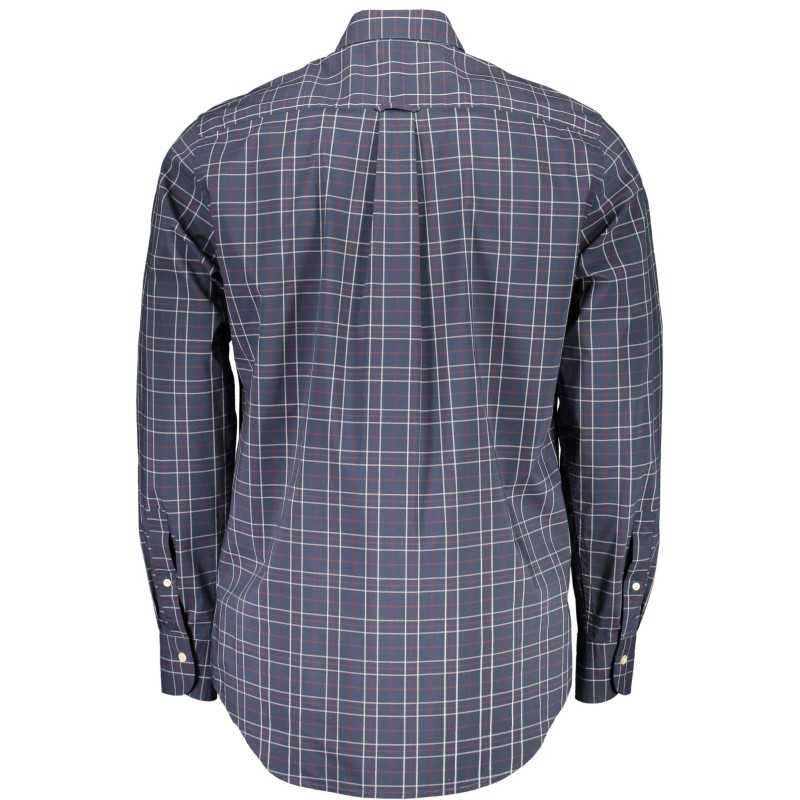 GANT MEN'S BLUE LONG SLEEVE SHIRT