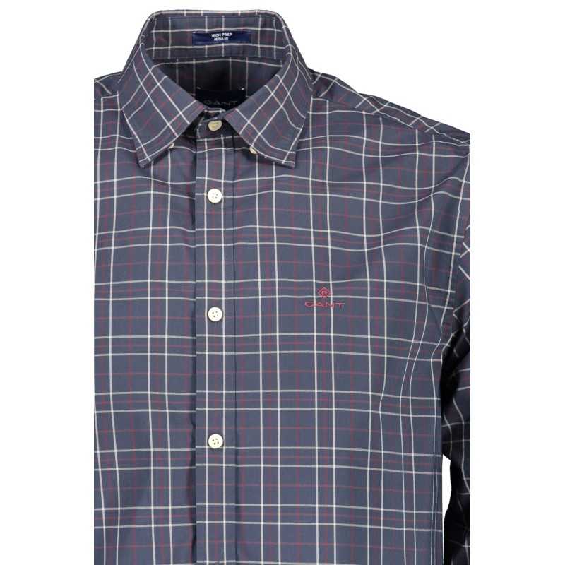 GANT MEN'S BLUE LONG SLEEVE SHIRT