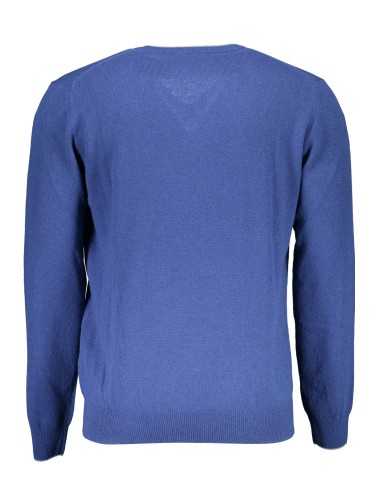 HARMONT & BLAINE MEN'S BLUE SWEATER