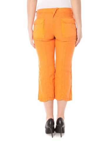 NAPAPIJRI WOMEN'S ORANGE PINOCCHIETTO PANTS