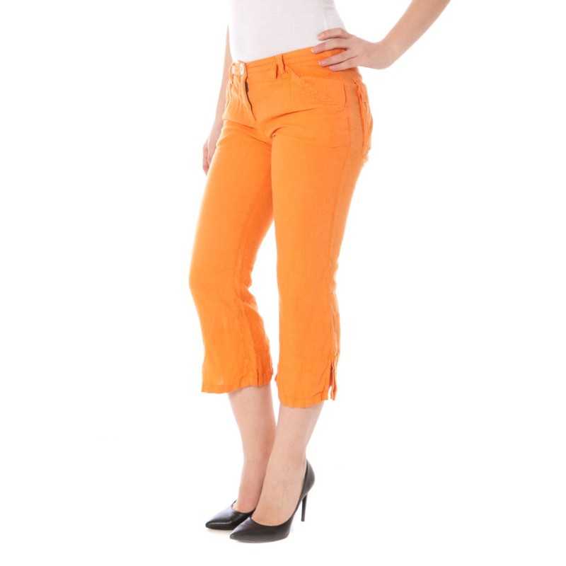 NAPAPIJRI WOMEN'S ORANGE PINOCCHIETTO PANTS