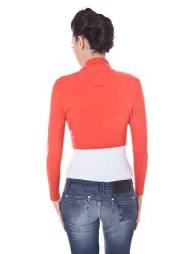 DATCH SHRUG LONG SLEEVE WOMAN RED