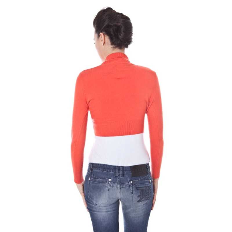 DATCH SHRUG LONG SLEEVE WOMAN RED