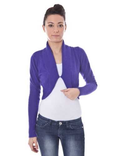 DATCH SHRUG LONG SLEEVES PURPLE WOMAN