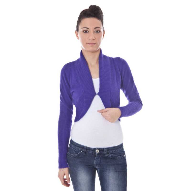 DATCH SHRUG LONG SLEEVES PURPLE WOMAN