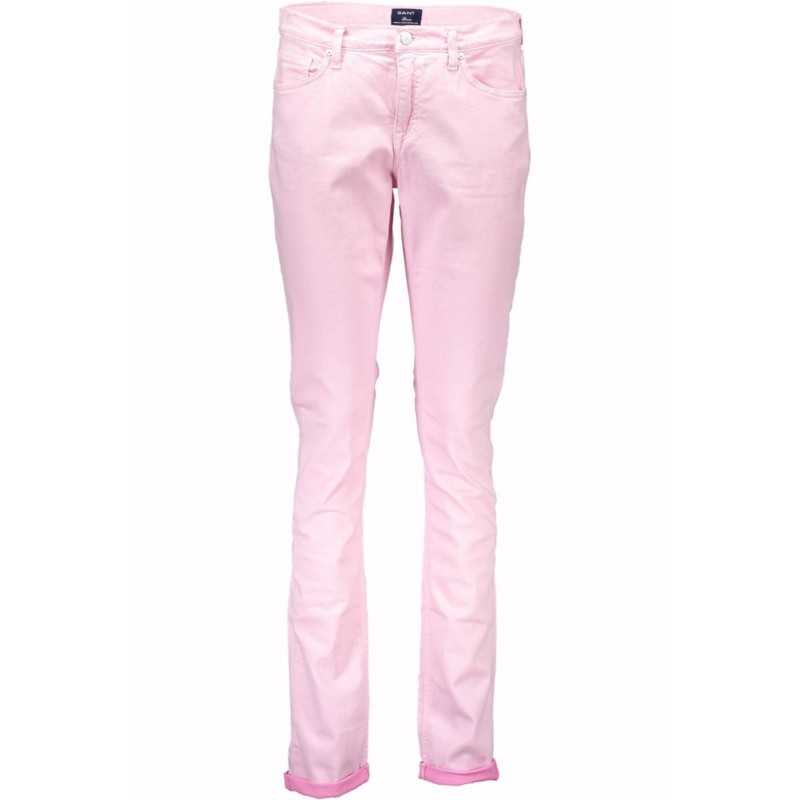 GANT WOMEN'S PINK TROUSERS