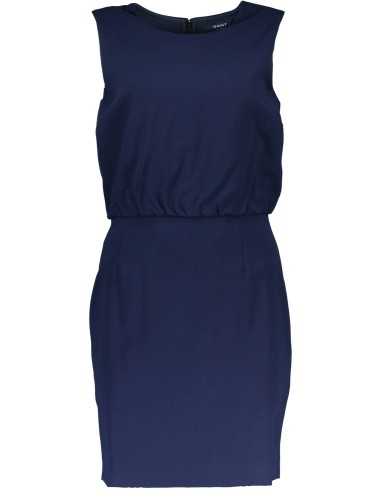 GANT SHORT DRESS WOMAN BLUE