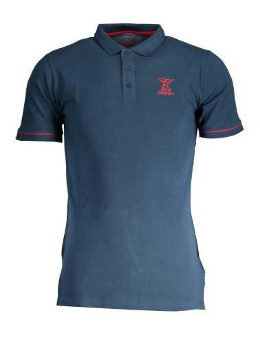 AVX AVIREX DEPT POLO MANICHE CORTE UOMO BLU