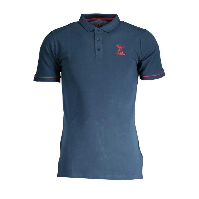 AVX AVIREX DEPT POLO MANICHE CORTE UOMO BLU