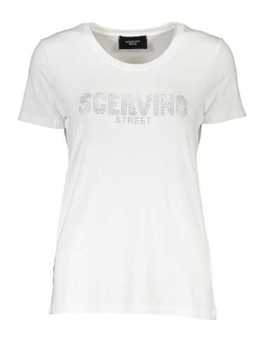 SCERVINO STREET T-SHIRT MANICHE CORTE DONNA BIANCO