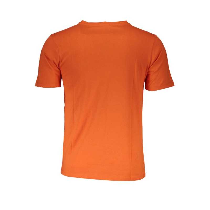 GAS MEN'S SHORT SLEEVE T-SHIRT ORANGE