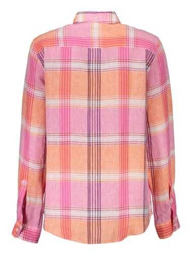 GANT CAMICIA MANICHE LUNGHE DONNA ROSA