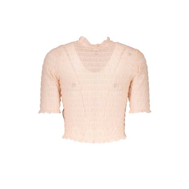 GUESS JEANS T-SHIRT MANICHE 3/4 DONNA ROSA