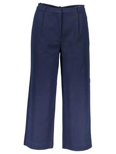 GANT WOMEN'S BLUE TROUSERS