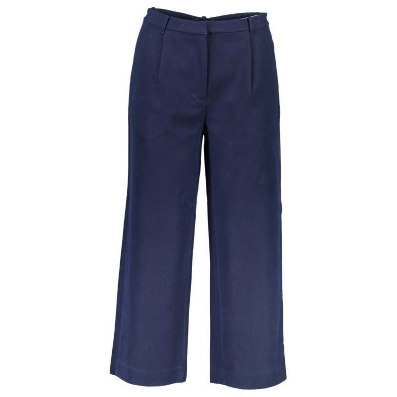 GANT WOMEN'S BLUE TROUSERS