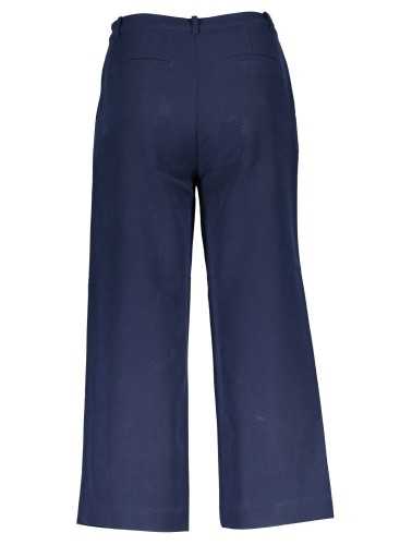 GANT WOMEN'S BLUE TROUSERS