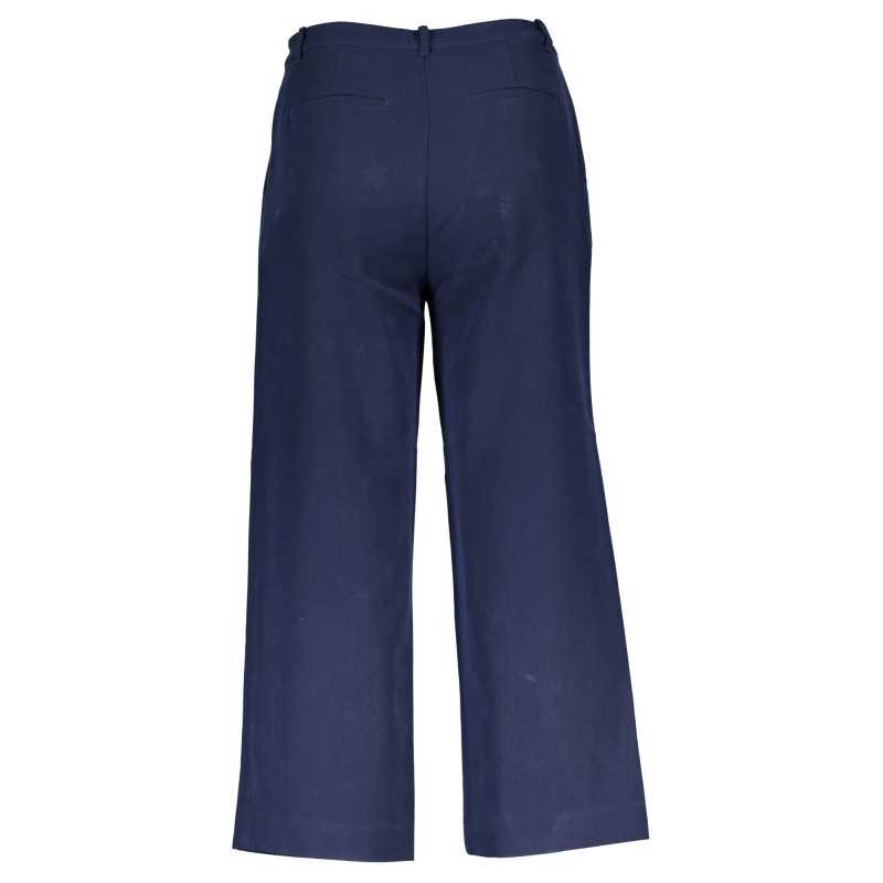 GANT WOMEN'S BLUE TROUSERS