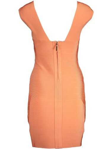 GUESS MARCIANO SHORT DRESS WOMAN ORANGE