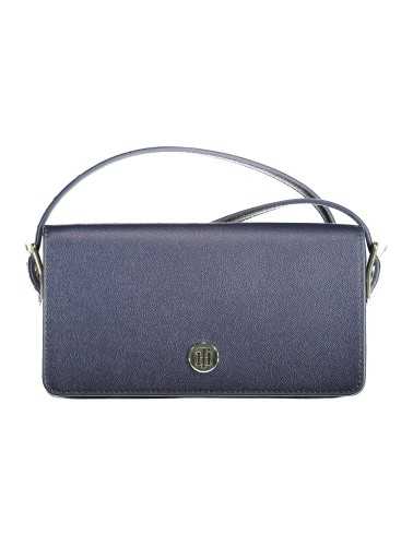 TOMMY HILFIGER BLUE WOMAN SHOULDER BAG