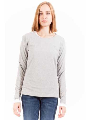 GANT T-SHIRT MANICHE LUNGHE DONNA GRIGIO