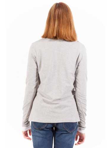 GANT T-SHIRT MANICHE LUNGHE DONNA GRIGIO