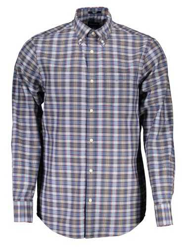 GANT MEN'S BLUE LONG SLEEVE SHIRT