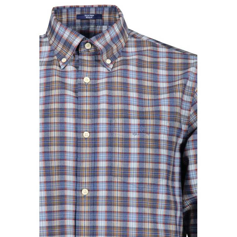 GANT MEN'S BLUE LONG SLEEVE SHIRT