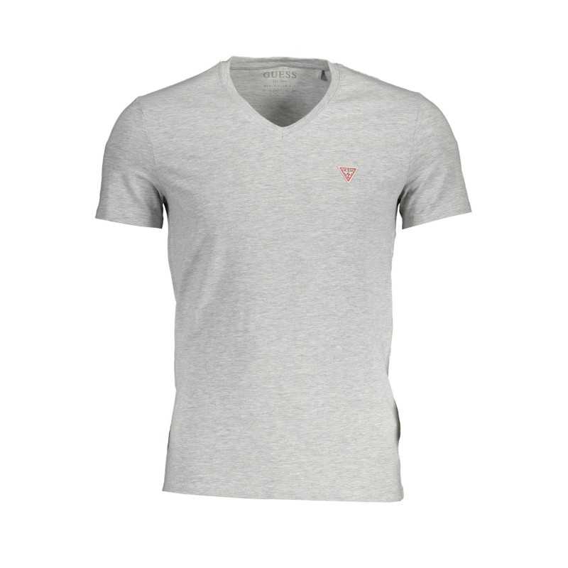 GUESS JEANS MEN'S SHORT SLEEVE T-SHIRT GRAY