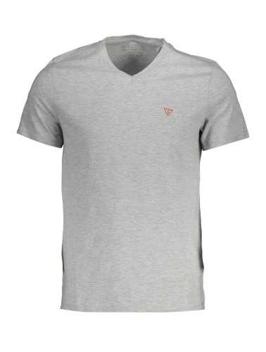 GUESS JEANS MEN'S SHORT SLEEVE T-SHIRT GRAY