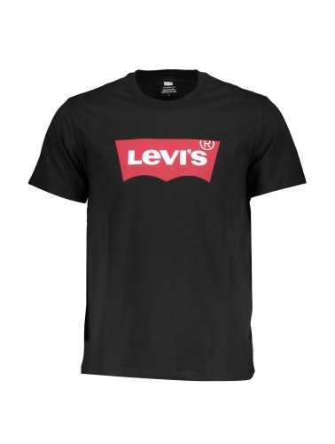 LEVI'S BLACK MEN'S SHORT SLEEVE T-SHIRT