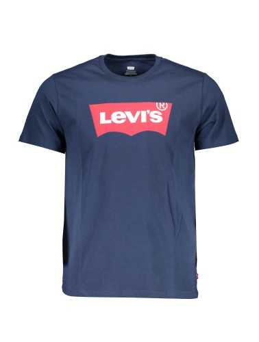 LEVI'S MEN'S BLUE SHORT SLEEVE T-SHIRT