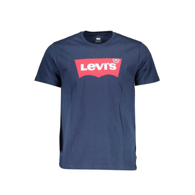 LEVI'S MEN'S BLUE SHORT SLEEVE T-SHIRT