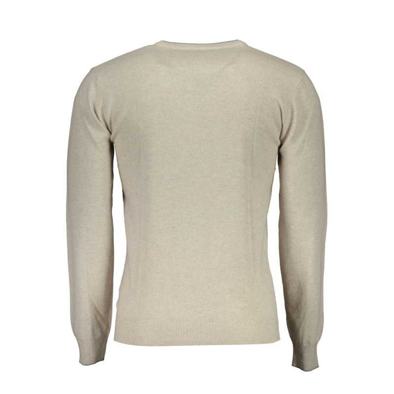 US POLO BEIGE MEN'S SWEATER