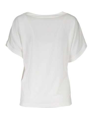 JUST CAVALLI T-SHIRT MANICHE CORTE DONNA BIANCO