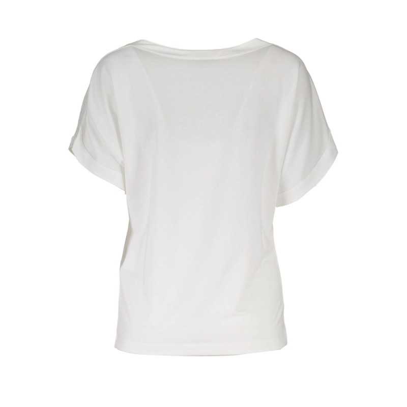 JUST CAVALLI T-SHIRT MANICHE CORTE DONNA BIANCO