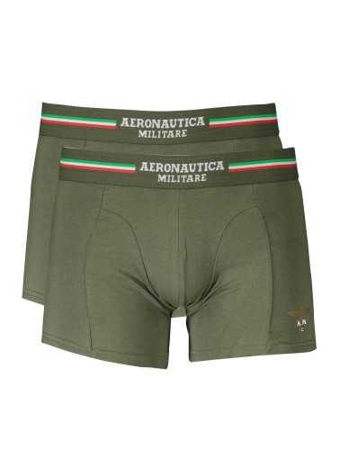 MILITARY AIRCRAFT MAN'S GREEN BOXER