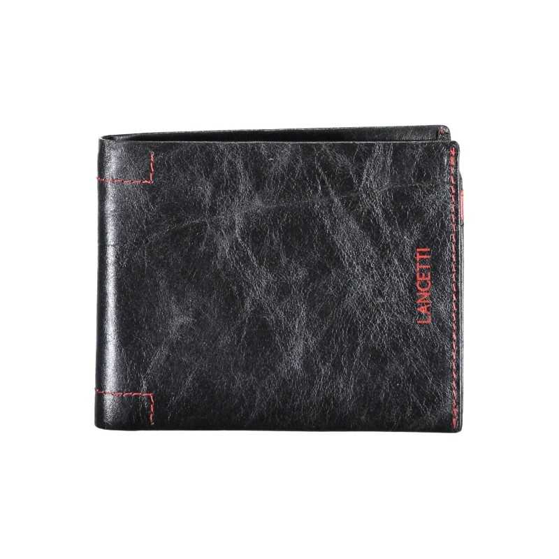 LANCETTI BLACK MEN'S WALLET