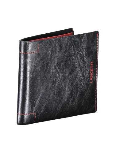 LANCETTI BLACK MEN'S WALLET