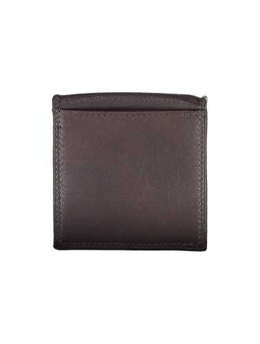 LANCETTI MEN'S BROWN COIN PURSE