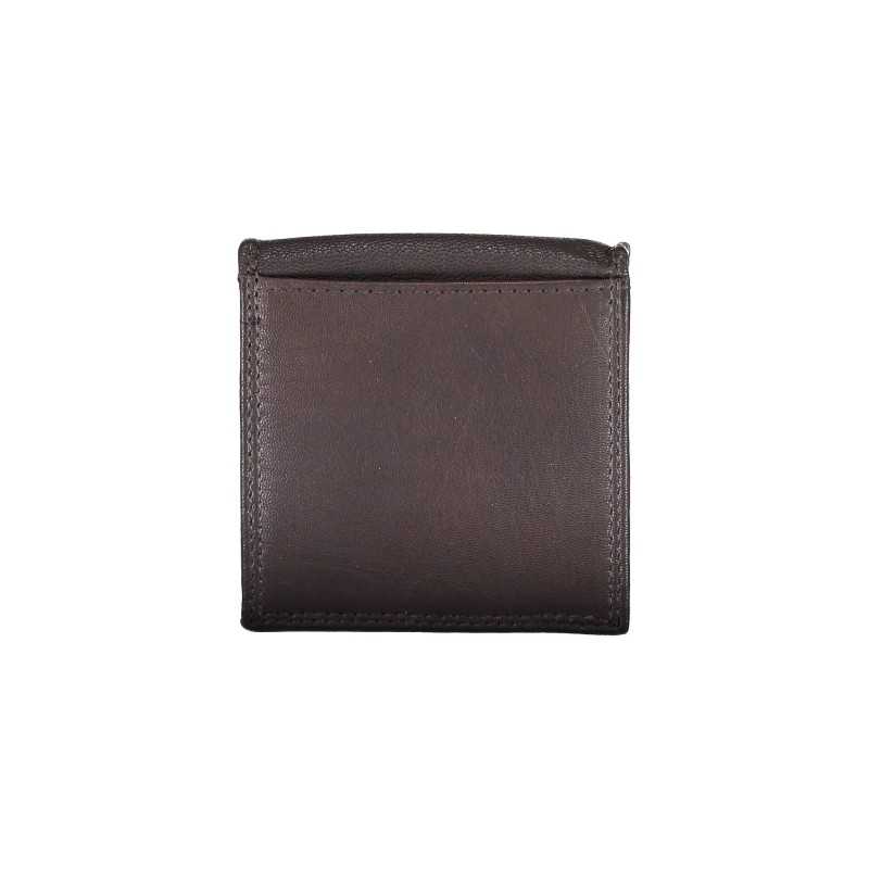 LANCETTI MEN'S BROWN COIN PURSE