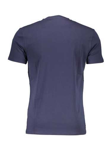 GUESS JEANS T-SHIRT MANICHE CORTE UOMO BLU