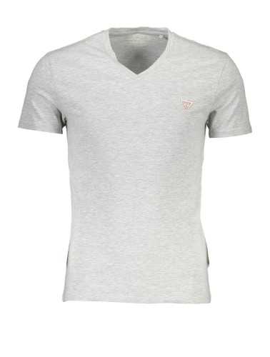 GUESS JEANS MEN'S SHORT SLEEVE T-SHIRT GRAY