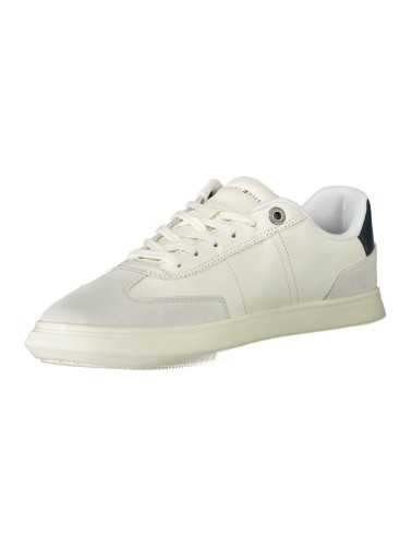 TOMMY HILFIGER WHITE MEN'S SPORTS SHOES